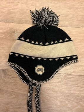 Philadelphia 76ers Beanie Hat OSFA Ear Flap Tassles